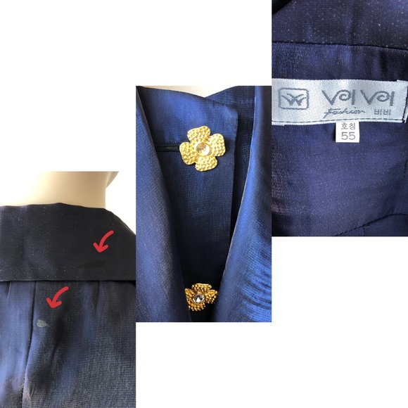 Vintage 90’s vest with ruffle bottom - Picture 4 of 4